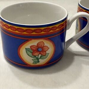 Vintage Misono Avignon 4855 2 Coffee Tea Cups 1993 Indonesia